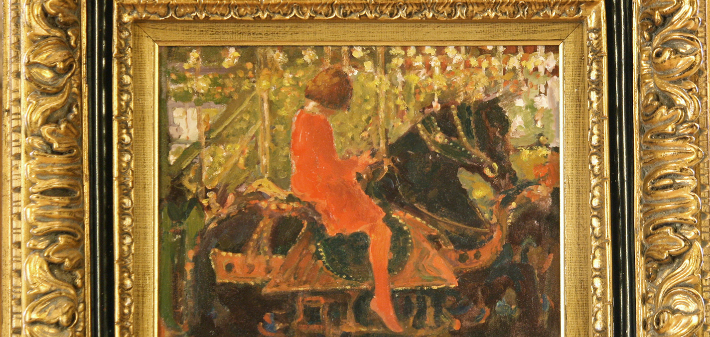Carol Rabenau Carousel Round the Fountain Art Fair